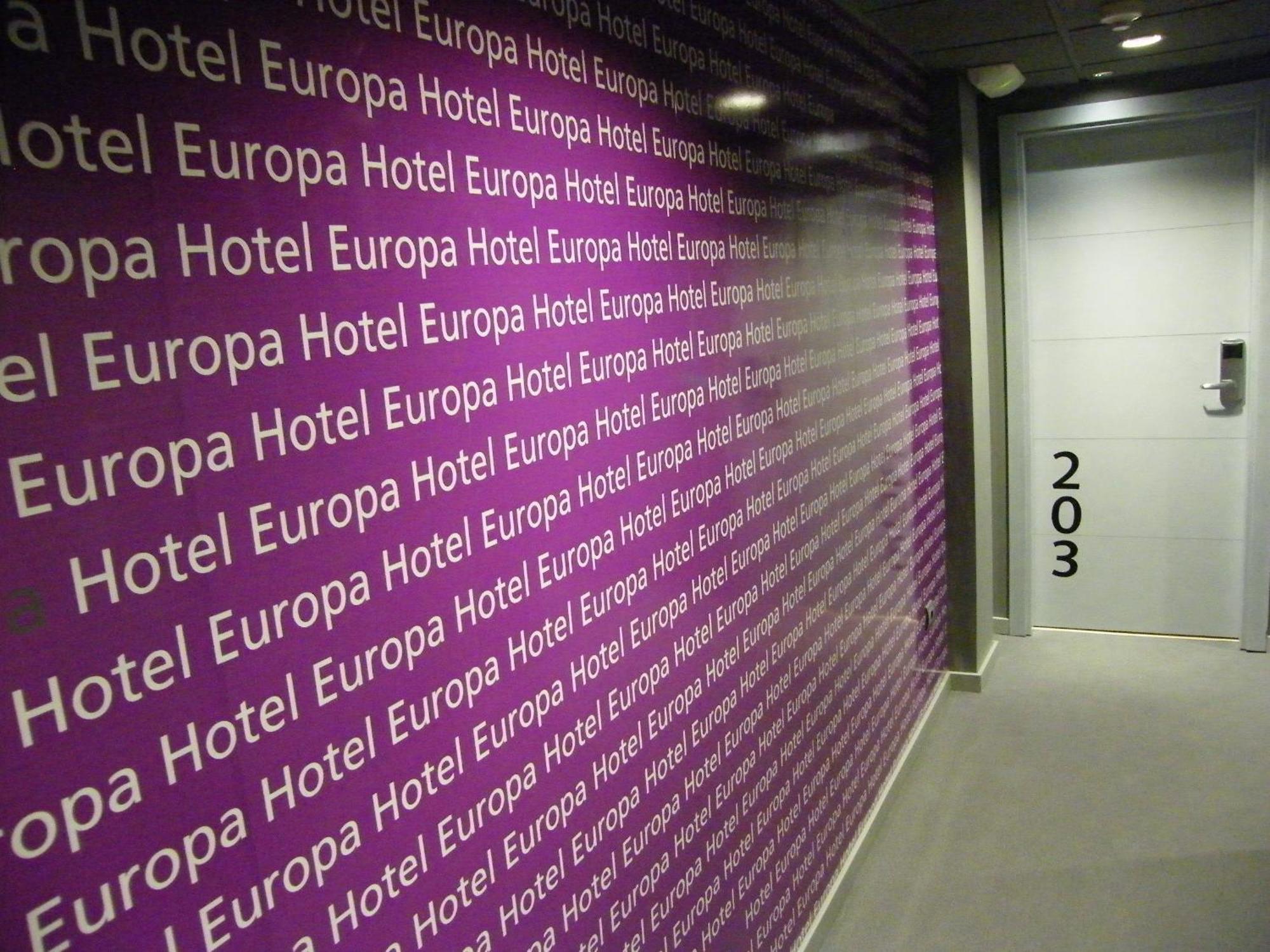 Hotel Europa Хаэн Интерьер фото